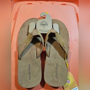 Cobian CAMPO DEL SOL Mens Lazo Sandals: TAN: NEW WITH TAGS: SIZE 12